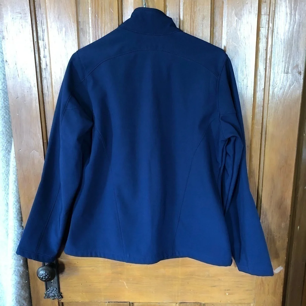 Navy  Rain Jacket - Picture 4 of 10